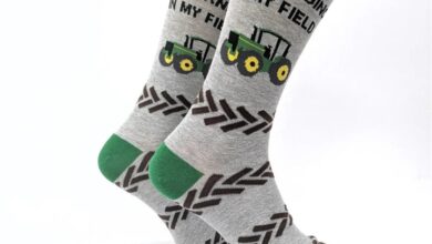 Outstanding In My Field Socks - Size 7 - 11