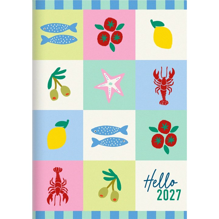 Endless Summer Patchwork A5 Diary 2027