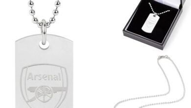 Arsenal FC Stainless Steel Dog Tag