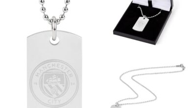 Manchester City FC Stainless Steel Dog Tag