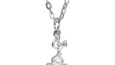 Tottenham Hotspur FC Silver Plated Pendant in Gift Box