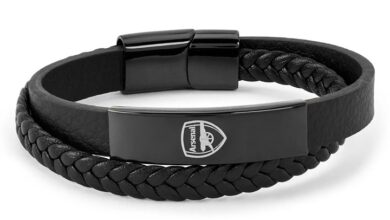 Arsenal FC Leather Engraved Bracelet with Gift Box