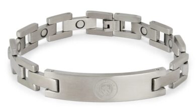 Manchester City FC Stainless Steel Bracelet in Gift Box