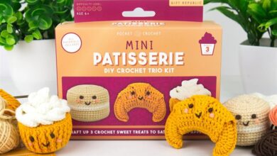 Mini Patisserie DIY Crochet Kit