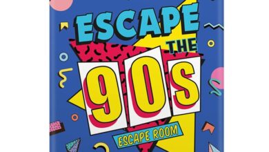 Escape the 90s Escape Room Game