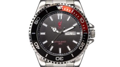 Liverpool FC Watch with Metal Strap