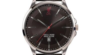 Liverpool FC Watch with Black Strap