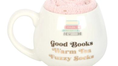 Good Books Ceramic Mug and Sock Set