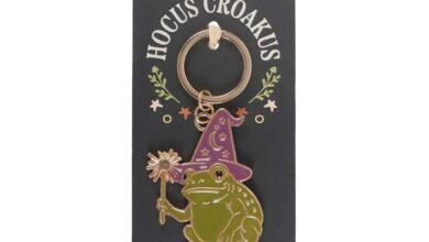 Hocus Croakus Magic Toad Keyring