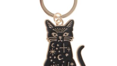 The Protector Magick Black Cat Keyring