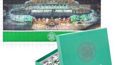 Celtic FC Night Stadium Jigsaw