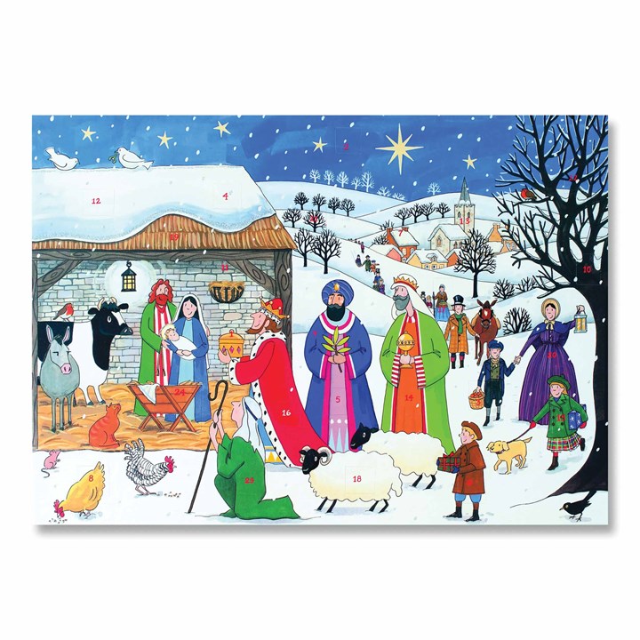 Nativity Storybook Traditional Advent Calendar