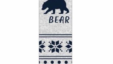 Baby Bear Christmas Socks - Children Size 6 - 8.5