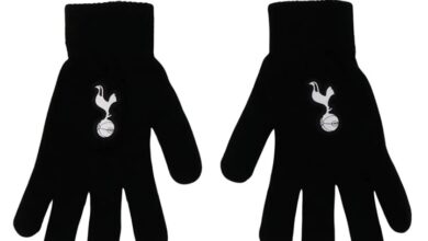 Tottenham Hotspur FC Knitted Gloves - Size Junior