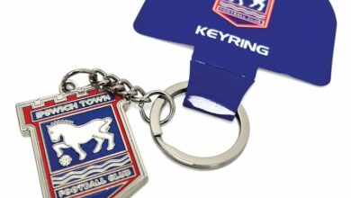 Ipswich Town FC Crest Keyring