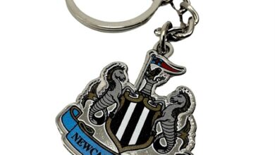 Newcastle United FC Crest Keyring