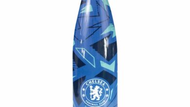 Chelsea FC Pattern Water Bottle