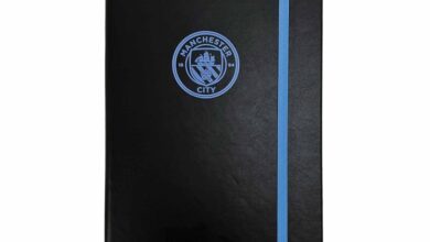 Manchester City FC Classic Crest A5 Notebook