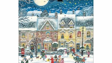 Christmas Carols in the Village Traditional Advent Calendar
