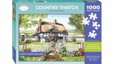 Country Thatch Jigsaw