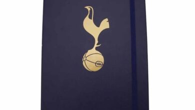 Tottenham Hotspur FC Gold Crest A5 Notebook