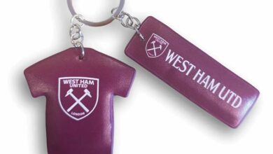West Ham United FC 2 Icon Keyring