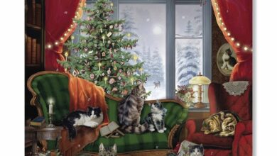Cats at Christmas Traditional Advent Calendar