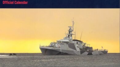 Royal Navy Calendar 2027