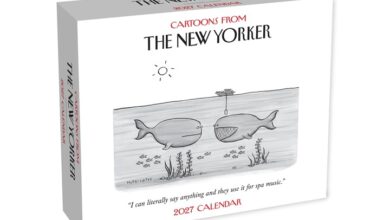 The New Yorker Desk Calendar 2027
