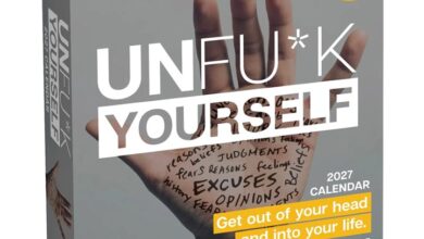 Unf*ck Yourself Desk Calendar 2027