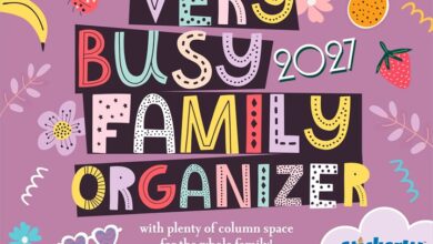 The Very Busy Family Organiser 2027