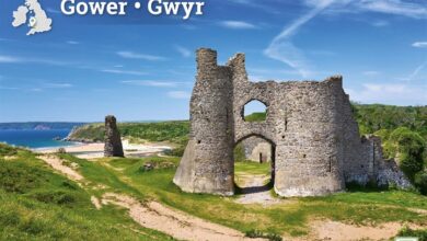 Gower A4 Calendar 2027