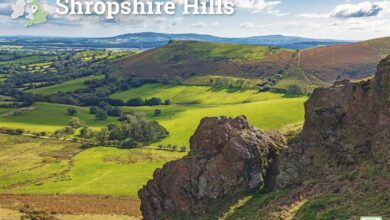 Shropshire Hills A4 Calendar 2027