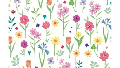 Flowers Square Pocket Diary 2027