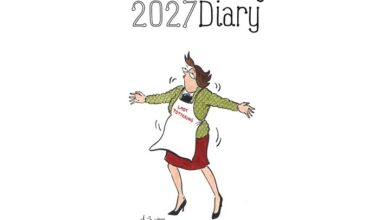 Tottering By Gently Slim Diary 2027