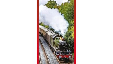 Steam Railway Slim Calendar 2027
