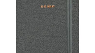 Charcoal Pocket Diary 2027