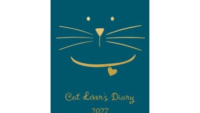 Cat Lover Slim Diary 2027
