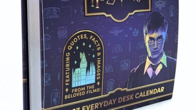 Harry Potter Desk Calendar 2027