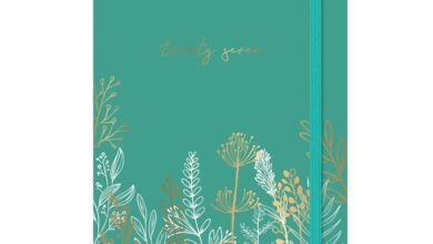 Floral Minimal Day To View A5 Diary 2027