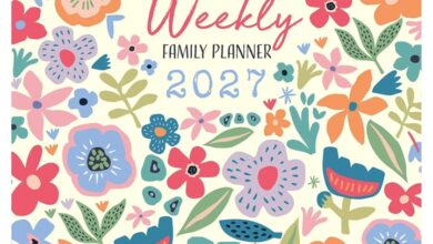 Floral Family Planner 2027