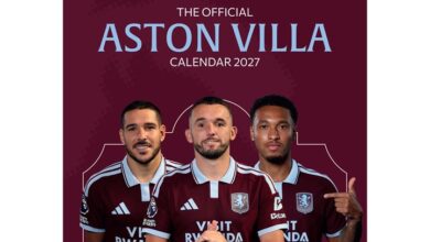 Aston Villa FC A3 Calendar 2027