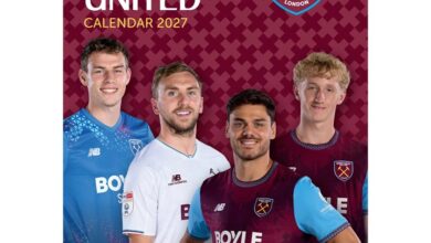 West Ham United FC A3 Calendar 2027