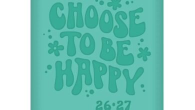 Choose To Be Happy Academic A5 Diary 2026 - 2027