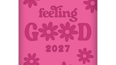 Pink Feeling Good Pocket Diary 2027