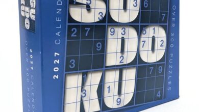 Sudoku Desk Calendar 2027
