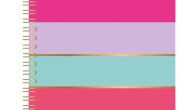 Horizontal Stripes A5 Diary 2027