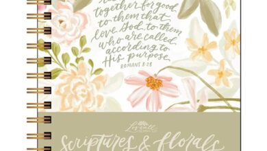 Scriptures & Florals Deluxe Diary 2027