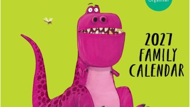 Oi Dinosaurs! Family Planner 2027