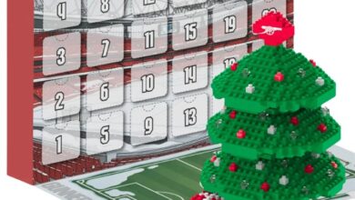 Arsenal FC BRXLZ Christmas Tree Advent Calendar